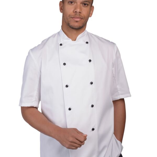 AFD Removable Stud Chefs Jacket Thumbnail