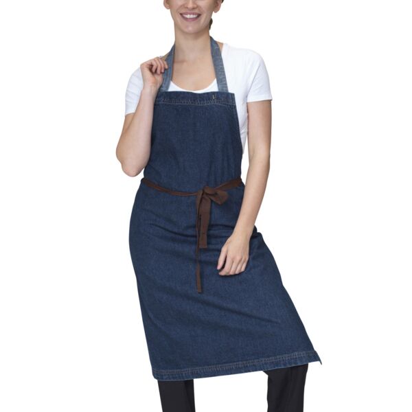 Washed Denim Bib Apron Thumbnail