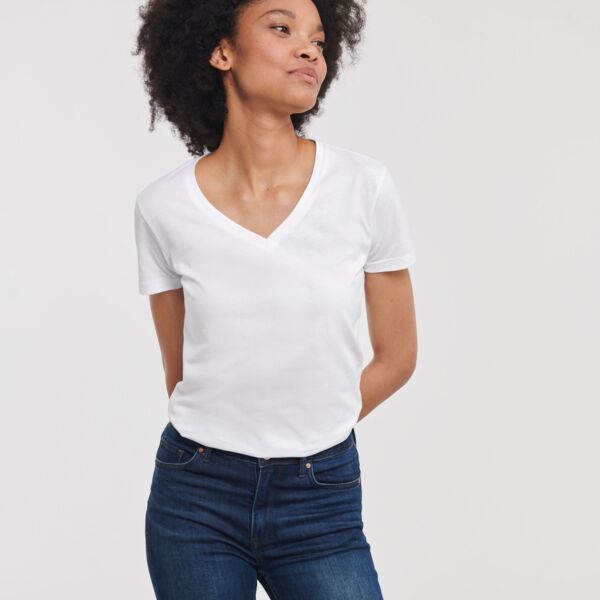 Ladies' V-Neck T Thumbnail